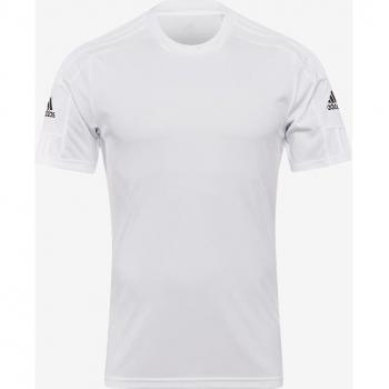 Camiseta de fútbol Adidas Squadra 21 manga corta blanco para hombre adulto