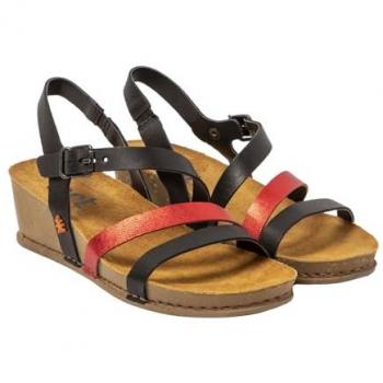 Sandalias de piel Art 1930 I Live multicolor para mujer, altura tacón 4.5 cm, Nappa Multi Black