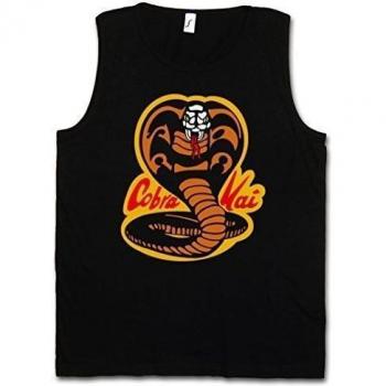 COBRA KAI DOJO LOGO CAMISETA SIN MANGAS - Le Moment Karaté Karate Kid Movie Cult Retro Martial Arts de vérité Shirt Tamaños S - 5XL