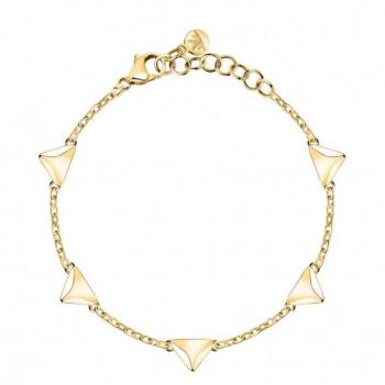 Pulsera de Acero para Mujer Morellato Trilliant Triángulo con Ajuste 16+3cm
