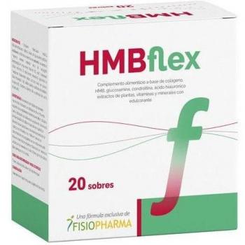 Fisiopharma Hmb Flex, Suplemento en Sobres para el Cuidado de las Articulaciones y Músculos