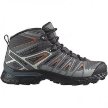 Botas de Montaña Salomon X Ultra Pioneer Mid Gore-Tex Mujer Gris