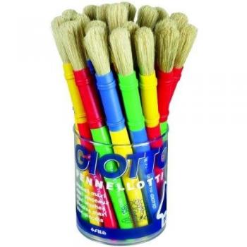 Giotto Maxi Thick Brushes - Set of 20