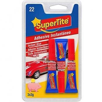 Supertite Adhesivo Instantáneo, 3 unidades 3g