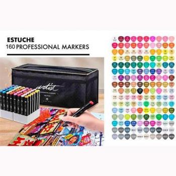 Estuche Luxury Canvas Gama Artist 160 Colores