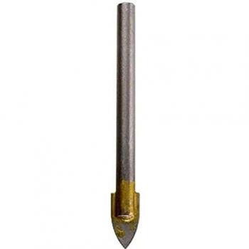 wolfcraft 7976010 7976010-1 Broca para taladrar Azulejos y Vidrio diam. 6 mm