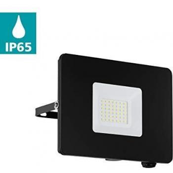 Eglo Faedo 3 Proyector LED para Exterior, 30W, Color Negro