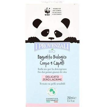 Bañera Bio Ultra Dulce 2 en 1 para Niños con Proteínas de Arroz y Agua de Malva - 250 ml