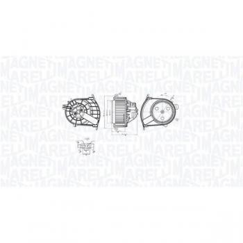 Ventilador habitáculo MAGNETI MARELLI 069412767010 - Interior blower, compatible con diversos modelos de vehículos, diseño optimizado para un flujo de aire eficiente, fácil instalación, alta durabilidad y rendimiento confiable