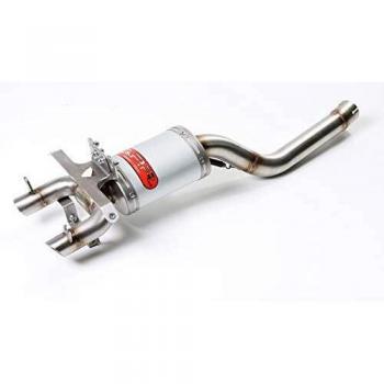 GPR - Tubo de escape para Yamaha FZ6 600-Fazer S1-S2 2004/13 línea Ghost, tubo de escape homologado con empalme serie Tiburon Titanium