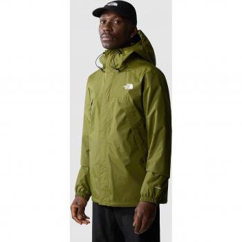 The North Face - Chaqueta impermeable Antora para hombre, color verde, talla S