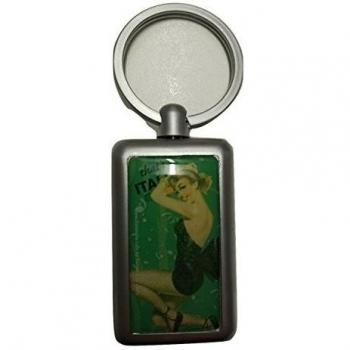 THA'S ITALIA - Estuche de llaves  Amarillo VERDE  GIALLO E BLU