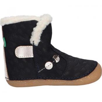 Botas de Niña KICKERS 909740-10 SO WINDY NUBUCK 102 MARINE OR FANTA