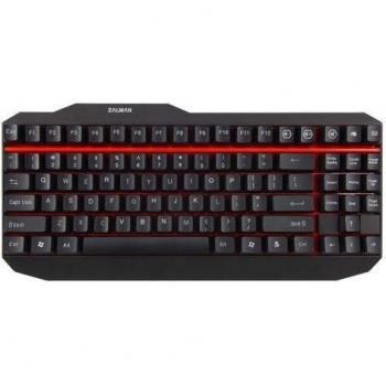 Zalman ZM-K500 - Teclado (USB, PC/server, Estándar, Derecho, Negro, ABS sintéticos)