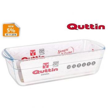 Fuente de vidrio rectangular 28cm/1,7L