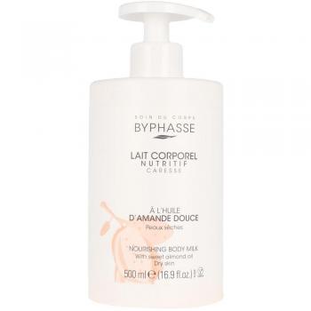 Byphasse Leche Corporal Nutritiva con Aceite de Almendra Dulce Dosificador 500 ml
