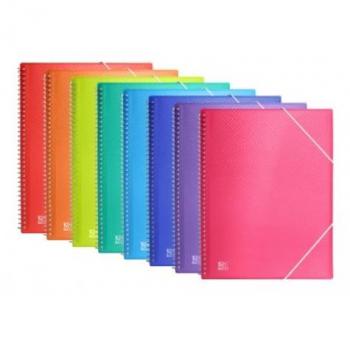 Carpeta Clasificadora Oxford Multicolor A4 (10 Unidades)