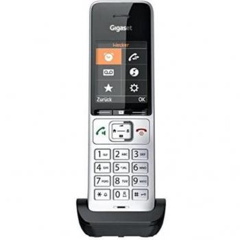 Gigaset COMFORT 500HX Teléfono DECT/analógico Identificador de llamadas Negro, Plata