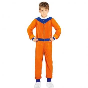 DISFRAZ DE NINJA NARANJA GUIRCA