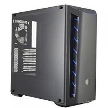 Cooler Master MasterBox MB510L Midi-Tower Negro, Azul Carcasa de Ordenador - Caja de Ordenador