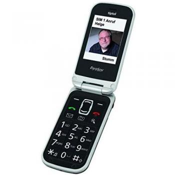 Tiptel Ergophone 6120 2.6 96g Negro - Teléfono móvil