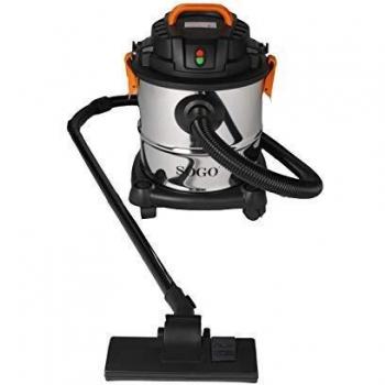 Sogo ASP-SS-16135 Aspirador Húmedo Y Seco, Metálico