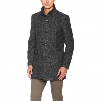 SELECTED HOMME Shdmosto STS Abrigo, Negro