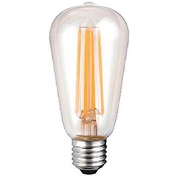 Lámpara Edison Filamento Ámbar 6W 2200K E27 650LM