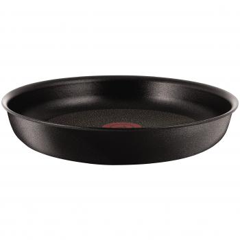 Tefal Ingenio Expertise - Sartén de aluminio de 28 cm, antiadherente con extra de titanio, aptas para todo tipo de cocinas incluido inducción, compatible con mango extraíble