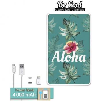 Becool® - Batería Externa Power Bank 4000 mah + Gratis 1 cable USB-MicroUsb