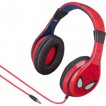 eKids Marvel Spiderman Youth Over the Ear Wired Headphones