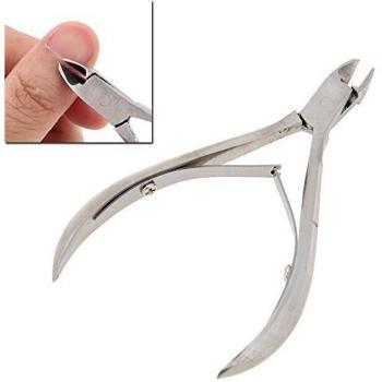 Cuticle Nippers, Stainless Steel Cuticle Nippers / Cutter / Clipper for Nail Art, Length 3.75