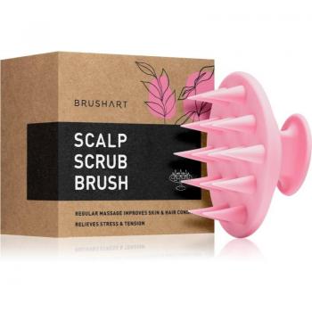 BrushArt Home Salon Scalp Scrub Brush Massage Tool for Hair 1 pc