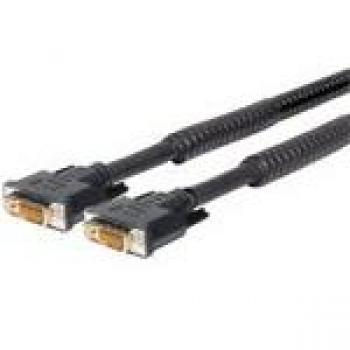 Cable DVI-D Blindado de Alta Calidad Vivolink 10 m Negro