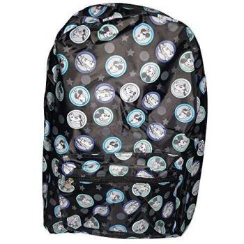 DISNEY Mickey Mouse All-Over Mickey & Friends Print Grey Kid's Backpack, 41 cm, 20 liters, Blue