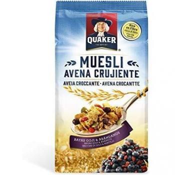 Quaker Muesli con Goji y Arándanos, 350g