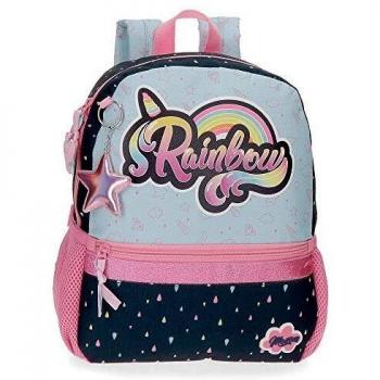 MOVOM Mochila Pequeña Rainbow, Color Multicolor