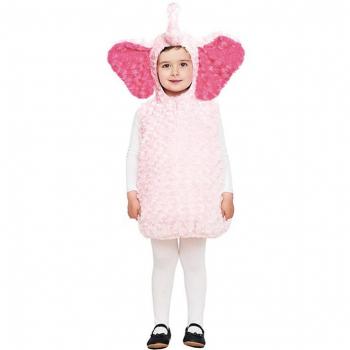 Disfraz de Elefante Rosa para niños