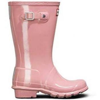 Hunter Original Kids Gloss Wellington Boots in Candy Floss Size: 31 M EU
