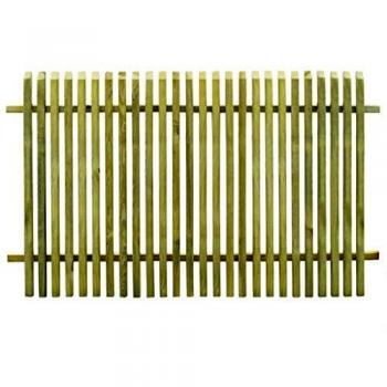 vidaXL Valla de Jardín Madera Pino Vallado Cerca Patio Plantas 170x100 cm
