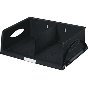 Bandeja Organizadora Leitz Sorty Estándar A4 Maxi Horizontal Negra