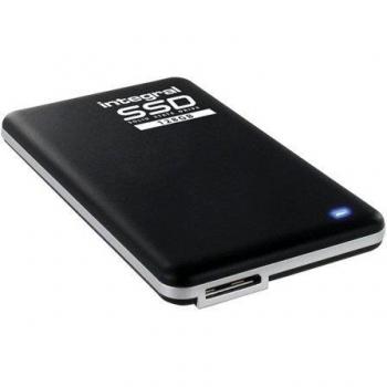Integral 935347 - Disco Duro Externo USB 3.0 de 128 GB, Color Negro