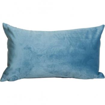 Belssia Cojín, Terciopelo, Azul Cobalto, 50x4x30 cm