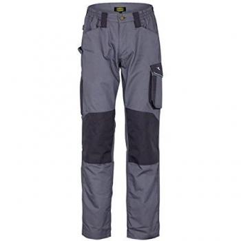 Utility Diadora Pant Rock Performance, Pantalón de trabajo para Hombre, Gris