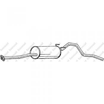 Silenciador trasero BOSAL 287405