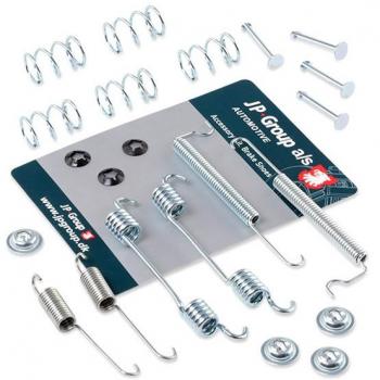 Kit de reparación de ajuste automático JP GROUP 1264001110 con accesorios y zapatas de freno