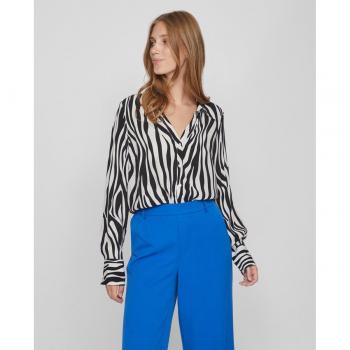 Camisa de mujer manga larga animal print
