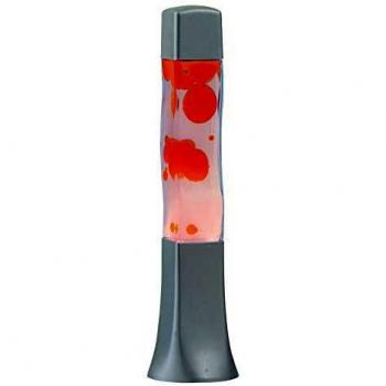 Lámpara Lava Infantil Rabalux Marshal E14 25W Cristal Naranja IP20