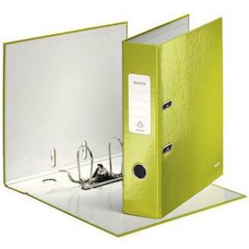 ARCHIVADOR LEITZ WOW A4 180º 80mm VERDE