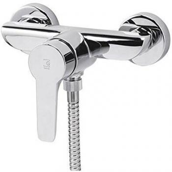 Galindo Ingo Plus 7153000 grifo ducha monomando con accesorios de ducha plata cromado